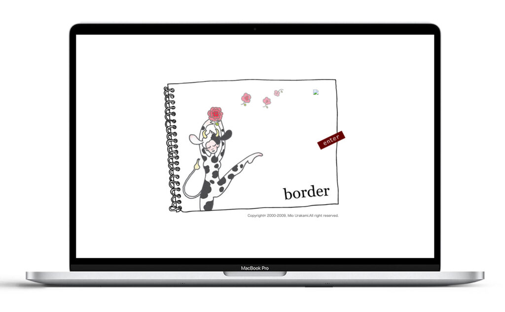 borderトップページデザイン